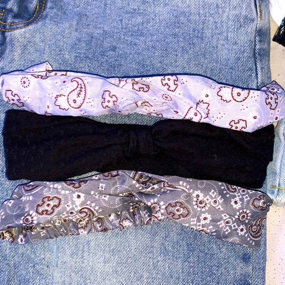 MULTI COLOR HAIR BANDS SET